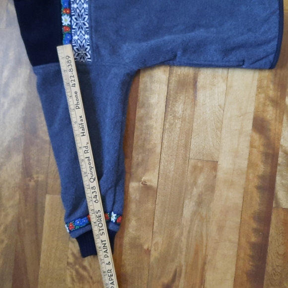 Alpine Style Zip Up Fleece Girls 8-10 - Picture 7 of 8